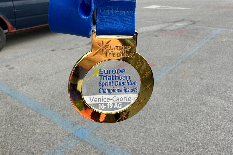 European Spring Duathlon Championships Medal