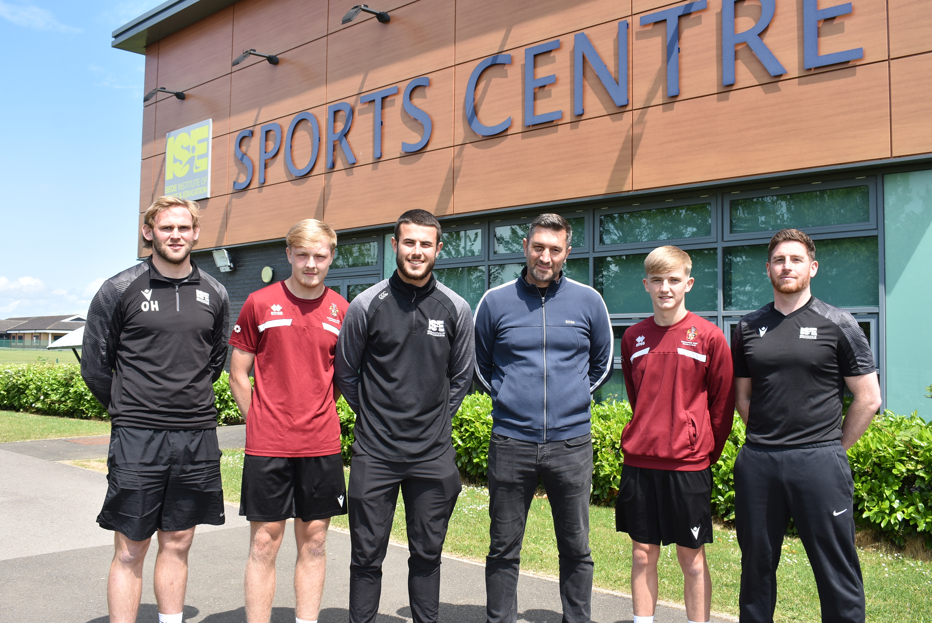 Oliver Hodgson Alfie Augey Ben Beals Graeme Lee Archie Hughes Ian Hewitt